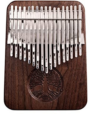 Anfänger Kalimba Kalimba 34 Key 17 21 24keys Chromatic Thumb Piano Keyboard Musikinstrument (Color : 34K B Major)