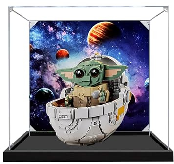 Vitrine en acrylique pour modèle de voiture suspendue Lego 75403 - 3 mm - Étanche à la poussière - Compatible avec Lego 75403 (modèle non inclus)