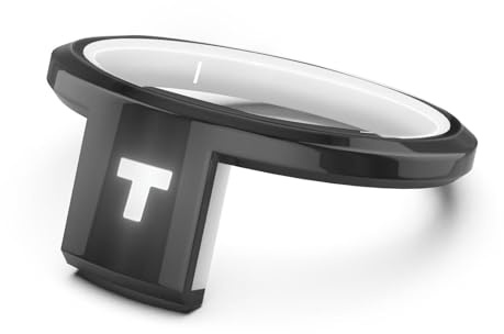 KUTYU T1 Smart Ring Tesla Edition Ersetzen Autoschlüssel Smart NFC Multifunktions Ring mit T-Form LED Groß