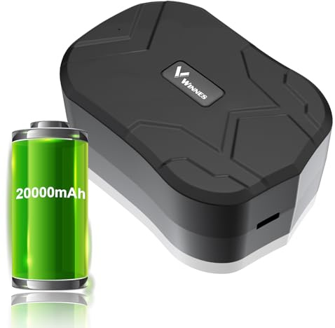 Localizzatore GPS con microfono Professionale GPS Tracker per Auto/Barca Localizzatore Tracciatore Posizione in Tempo Reale Impermeabil Magnete Potente Geo-fence 20000mAh APP Senza Abbonamento TK905C