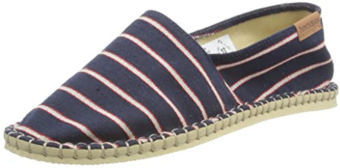 Havaianas Origine Iv Print, Espadrille Unisex - Adulto, Blu (Sand Navy Blue Red), 46 EU