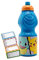 ICE TOYS borraccia scuola bambini con personaggi include sticker segnanome (PKM)