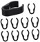 10pièces Lot De Clips De Câble Pour Microphone Pinces À Câble Flexibles Organisateur De Câbles Pour Accessoires De Microphone Support De Câble