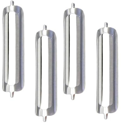 4 Stück Sparschäler Klinge Edelstahl Ersatzklingen Schäler Sparschäler Ersatzklingen für Universalschäler Gemüseschäler Kartoffelschäler Spargelschäler Orangenschäler