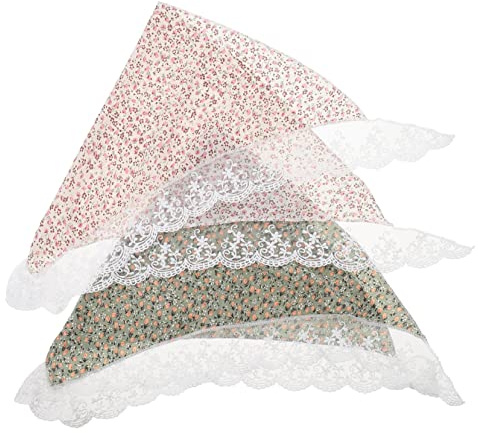 Ipetboom 2pezzi Foulard Triangolari Per Sciarpe Per Bandane Casual Accessori Per