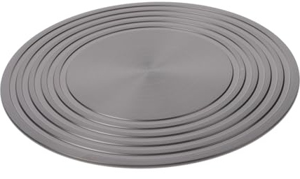 iplusmile Diffuseur de Chaleur Compatible Plaques à Induction et Cuisinières à Gaz Poignée de Levage en Aluminium 4mm pour Dégel et Cuisson Homogène