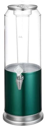 Dispensador de cerveza – Dispensador de bebidas de mesa de gran capacidad de 3 litros con núcleo de hielo y luz LED para el hogar, bar y fiestas