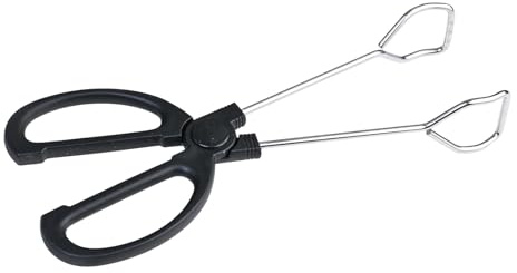 Pinza da cucina in acciaio inox, multifunzione per barbecue, cottura e campeggio