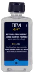 TITAN Arts Esencia de Petróleo Rectificada 250 Ml