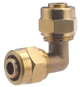 Acoplamiento PER de compresión (atornillado) Codo igual Ø16 NOYON & TIEBAULT