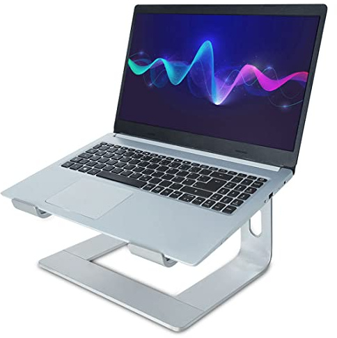 keepdrum RS102S Laptop-Ständer für Notebooks 10-20 Zoll Silberfarben
