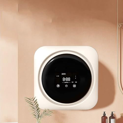 Minilavadora y secado, secadora de ropa totalmente automática, 3,5 L, 170 W, barril interior de acero inoxidable, bajo ruido, ideal para apartamento, hogar, dormitorio
