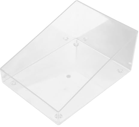 VANZACK Hamster Sandbad Acrylbox Kleintier Badezimmer Transparent Sandkasten Für Mäuse Chinchilla Rennmäuse