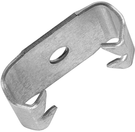 Schellenberg 10270 Grappe fermacintino per tapparelle Mini e Maxi, 2 Pezzi, può Essere Usato Combinazione con la Sospensione per avvolgibile, Grigio, Set di 2