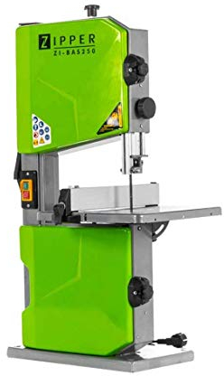 Zipper Holz-Bandsäge ZI-BAS250 500 W, Sägebandlänge: 1712 mm