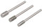 wolfcraft Set di molette diamante, cilindriche, 3 pezzi I 5987000 I Per levigare ceramica, vetro, piastrelle e metalli non ferrosi