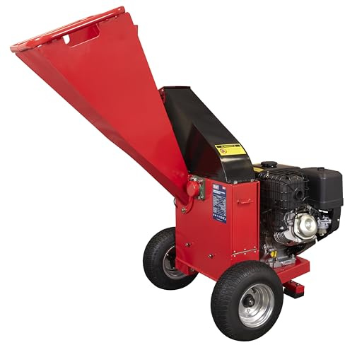 Sealey Wood Chipper, 420cc, 15hp, 100mm Capacity - SWC420