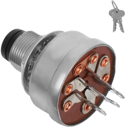 BESPORTBLE Interruptor De Arranque para Cortacésped Interruptor De Encendido Eléctrico De Repuesto Adecuado para Tractor y