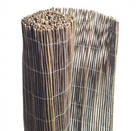 Atout Loisir Canisse Naturelle en Osier, Long 20 m, Hauteur 1 m