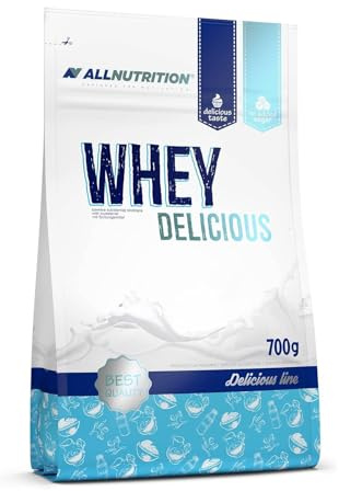 ALLNUTRITION WHEY DELICIOUS | Protein Pulver | 700g je Packung | Eiweiß Eiweiss Muskelaufbau Body Building Fitness | Nahrungsergänzungsmittel (CHOCOLATE COCONUT)