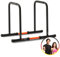 DH FitLife Dip Barren Bars | Dip Station | Kraftstation Fitnessgerät für Zuhause | Parallettes Calisthenics Training Equipment | Krafttraining 80-100 cm individuell verstellbar