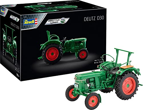 Revell Easy-Click 07826 Deutz D30 1:24 Scale Unbuilt/Pre-coloured/Click-Together (Non-Glue) Plastic Model Kit