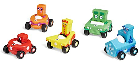 Learning Resources Numberblocks Mini Vehicles One To Five Car Set Ages 3+ | Create Number Adventures, Rolling Vehicles Encourage Counting Skills And Imaginative Play