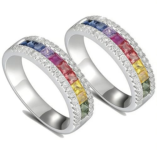 WOund Magnetfeldtherapie Gewicht verlieren Ringe, Einstellbare Anti-Angst-Lymphdrainage-therapeutische Magnetring, Gewichtsverlust Ring, Magnetfeldtherapie Entlastungsring für Männer und Frauen