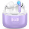 Auriculares Inalámbricos Bluetooth 5.3, Cascos Inalambricos Bluetooth HiFi Estéreo Pantalla LED, 40H Auriculares Bluetooth in Ear con 4 ENC Cancelacion Ruido Mic/Control Táctil/IP7 Impermeable/USB C