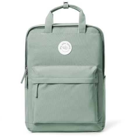 HYC00 Schulrucksack Teenager Mädchen Schultasche College Rucksack Damen Leichte Schulranzen Schule Rucksack für Mädchen Schultaschen Tagesrucksack Laptop Rucksack Damen 15.6 Zoll Work Daypack,Hellgrün