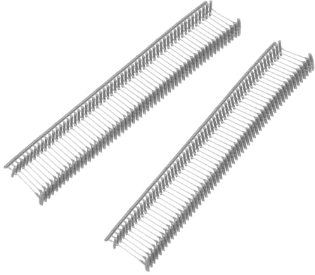 QUARKZMAN 1000pcs Accessoires D'étiquetage Standard de Prix, 12mm Attache d'étiquette de Vêtements de Pistolet en Plastique, pour Magazin, Boutique, Vêtements, Sac, Artisanat, Bagages, Gris