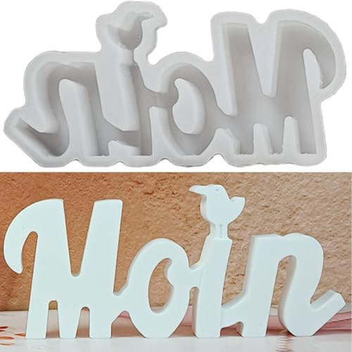 ALEFBET Silikonform Moin,Silikonformen Gießformen Moin,Silikon Gießform Moin,Gipsformen zum Gießen, Epoxidharz Formen Moin S1431