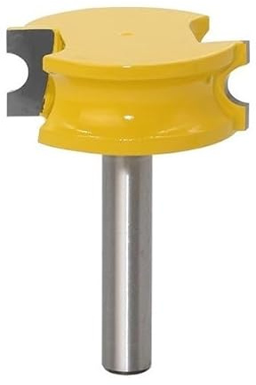 2 st set，1/4”1/2” skaft T-spår Fräs- och spårfräs - golvskärare for träbearbetning kantklippning och snidning(12.7mm)