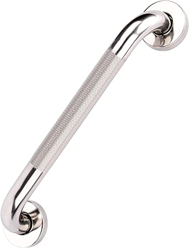 supregear Barre d'Appui Dans Salle de Bain, Antidérapant Acier Inox Maintien Poignée Douche, Barres Douche, Baignoire Main Courante Âgées/Handicapées/Enfants, Poignée de Sécurité Équilibre, 40 cm