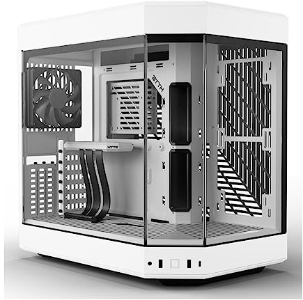 Boitier PC Moyen Tour HYTE Y60 (Blanc/Blanc)