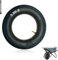 mizikuu Schlauch Reifen 3.50/3.00-8, Schubkarren Schlauch 260 x 85mm Schubkarrenrad Ersatzschlauch Luftrad Bollerwagen Innenschlauch Luftschlauch für Sackkarre, Stollenprofil