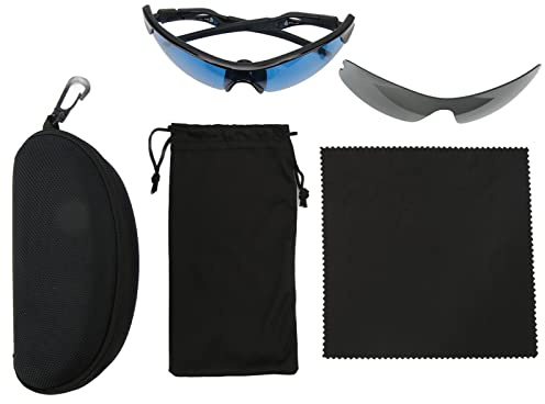Lunettes de Protection contre la Lumière LED pour Salle de Culture, éclairage HPS, Protection UV pour les Environnements de Culture (Bleu)