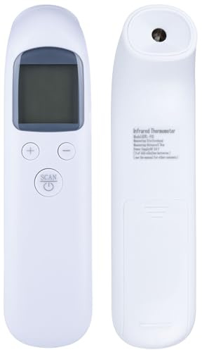 Rosfix Infrarot-Thermometer – Berührungslos für Kinder | Messbereich 32-42°C | LCD Display | Medizinischer Einsatz | Präziser und hygienischer Körperthermometer
