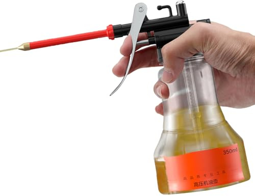 Pulverizador de de oliva, contenedor de de 350 ml, botella de con boquilla recta, latas de bomba manual, pulverizador de lubricación con boquilla para garaje, maquinaria pequeña