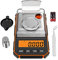 ORIA Balance de Cuisine Précision 0.001g, Balance de Poche avec Poids Calibrage 50g, Tare & Écran LCD Rétroéclairé pour Aliments, Café, Poudre - Orange