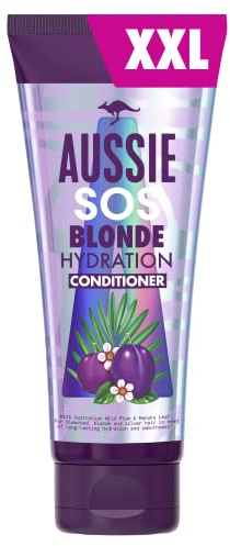 Aussie Blonde and Silver Vegan Hair Conditioner, XXL VALUE PACK With Australian Wild Plum & Manuka Leaf, 340 ml