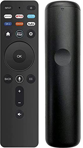New Universal Vizio Remote XRT260 IR Replacement Fit for All Vizio V-Series, M-Series 4K HDR Smart TV Without Voice Command with Netflix, PrimeVideo, DSY+, Tubi, Watchfree, Peacock, Crackle Buttons