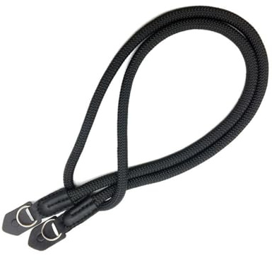 Tiardey Tracolla per fotocamera Circa 105 cm, adatta per fotocamere Mirrorless/compatte, Tracolla per fotocamera DSLR (Nera)