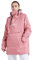 Bluemagic SkiJacken Skianzüge Schneeanzüge für Damen, Outdoorjacke Softshelljacken Outdoor Funktionsjacke, Winddicht Warm und Atmungsaktiv(Rosa,M)