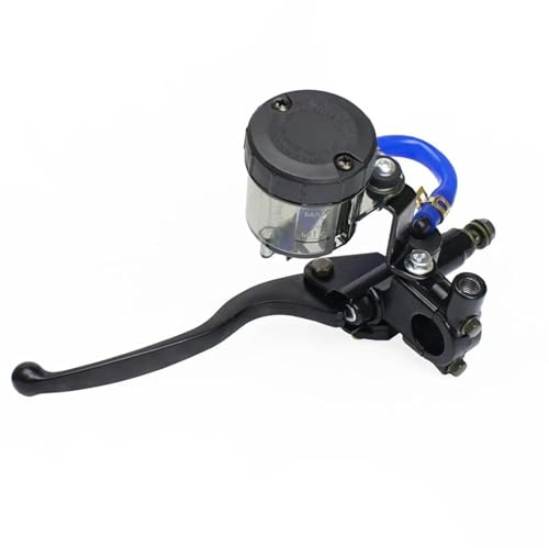 Kupplungshebel Motorrad 12,7mm Kolben Universal Bremse Kupplung Motorrad Master Zylinder Hebel Hydraulische Pumpe Kupplung Bremshebel Motorrad Bremshebel(Left Clutch)