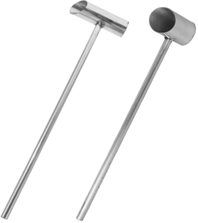 Hemobllo 2pcs Marshmallow Sugar Spoon for Candy Machines Food Scoop for Home Supermarkets and Bars and Reusable Design