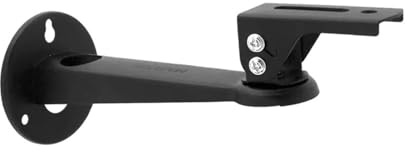 GAOWINLY Projector Stand, Wall Mount Adjustable 360°Swivel with Mounting Screws Rack Projector Stand Wall Mount Shelf for Bedside Office Bedroom Wall Home(Black)