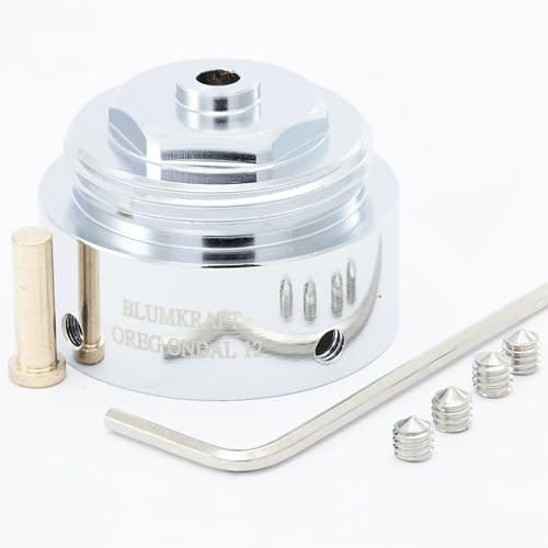 BLUMKRAFT - Adaptador de metal para radiador OREG y ONDAL estrella de 12 puntas a M30 x 1,5 para termostato/cabeza termostática M30 x 1,5