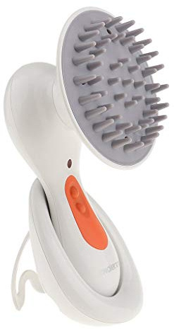 Tubayia Appareil de massage électrique pour le cuir chevelu portable pour massage de la tête