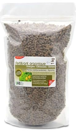 Fertilisant professionnel agrumes, orangers, citronniers, oliviers - Sachet 1 kg